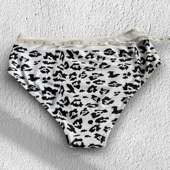 High-Waisted Animal Print Bikini Bottoms | NWOT - Picture 2 of 4